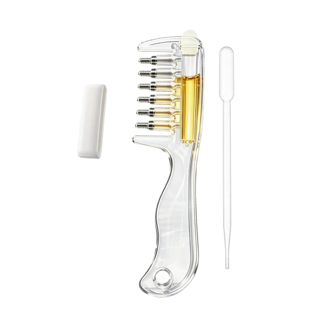 Scalp Oil Applicator Massage Comb