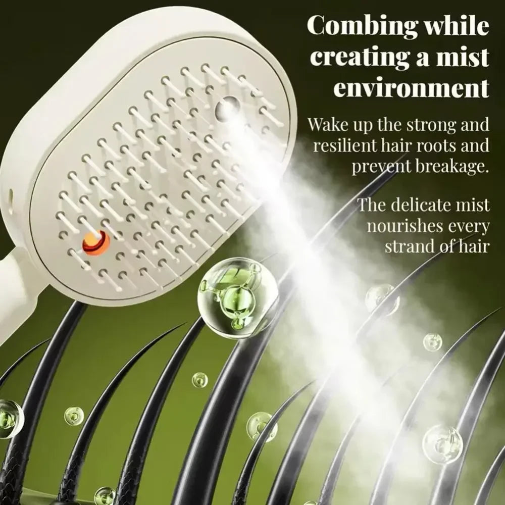 Electric Mist Hair Scalp Massage Brush